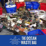 Ocean Waste Sacks 200 Pack 32mu 457 x 736 x 965mm Flat Pack Bags 90L