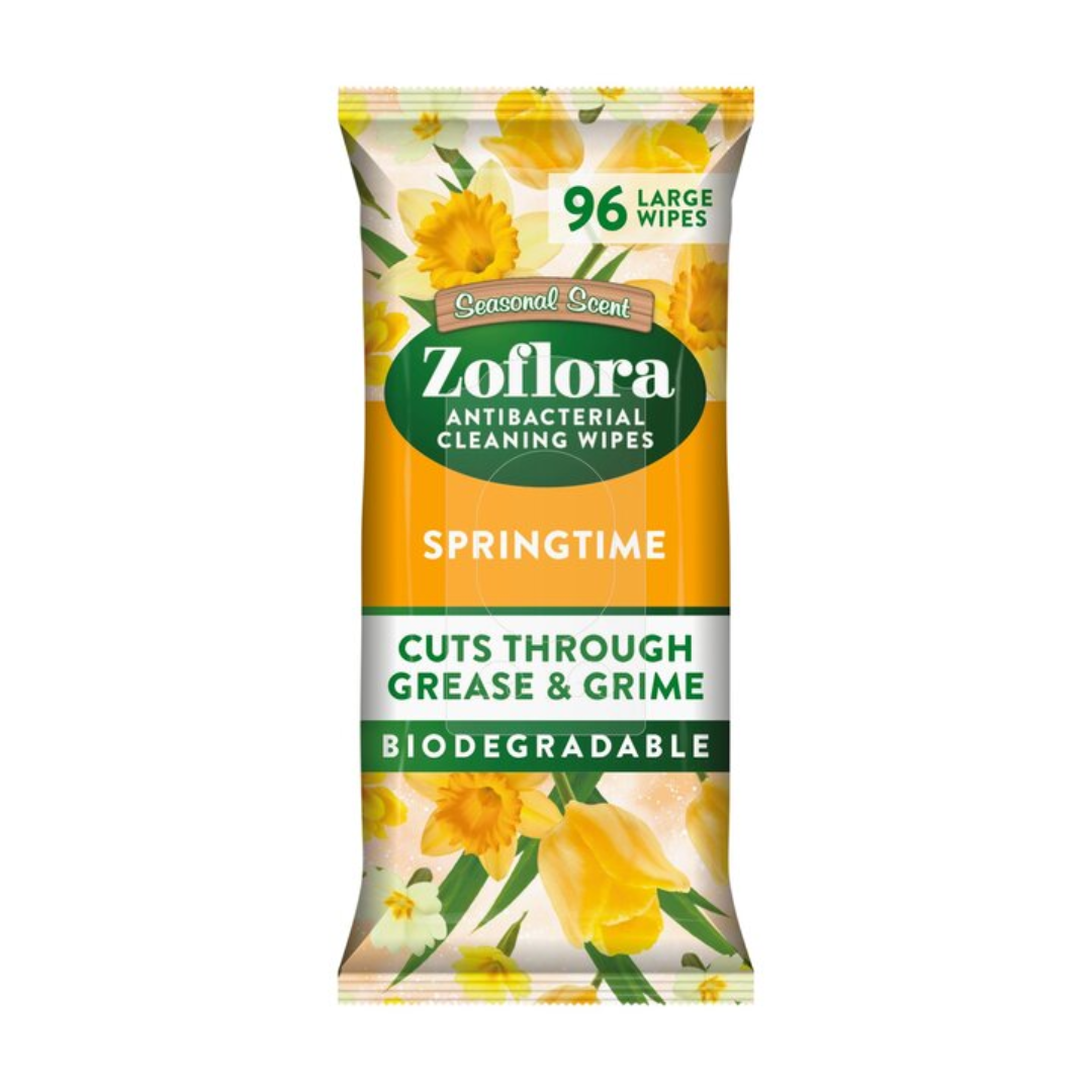 Zoflora Springtime Wipes 96