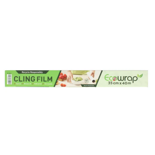 100% RECYCLEABLE PE CLING FILM - 35X40M