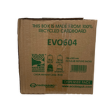 75 x Clear Bags on Roll Cube Dispenser 15kg