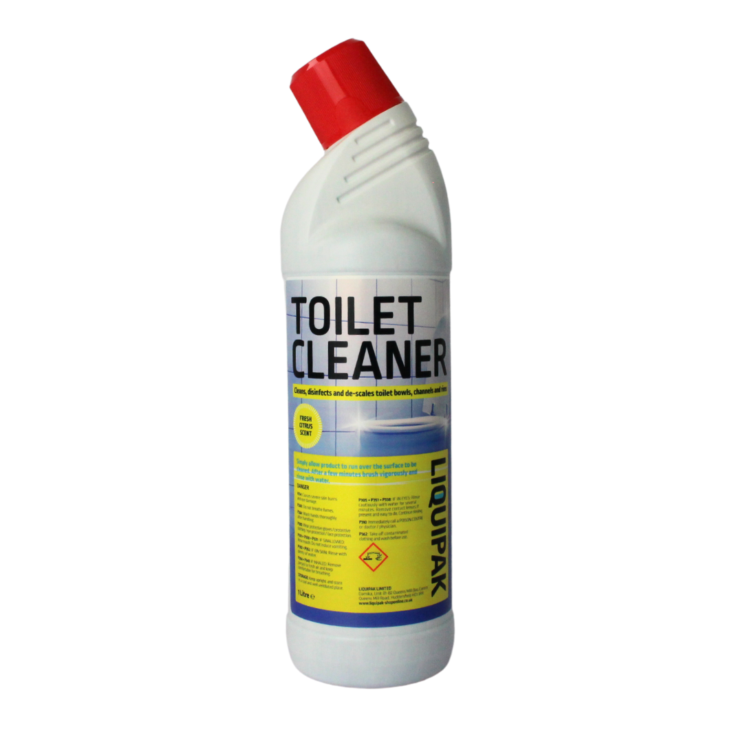TOILET CLEANER WITH FRESH CITRUS SCENT 1L BOTTLE