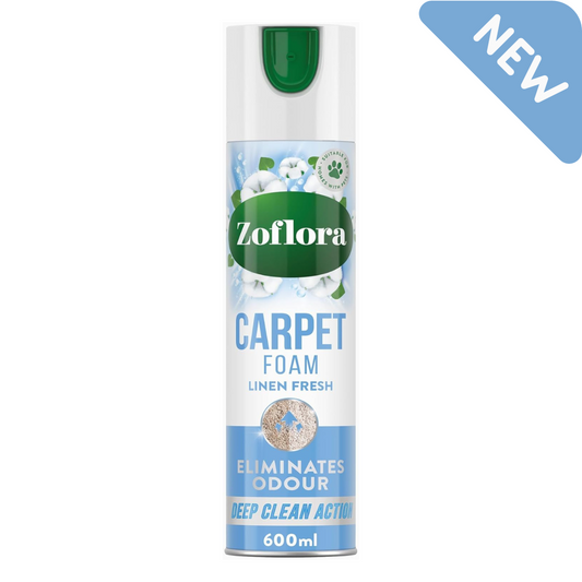 Zoflora Linen Fresh Carpet Fresh & Care Foam *New*