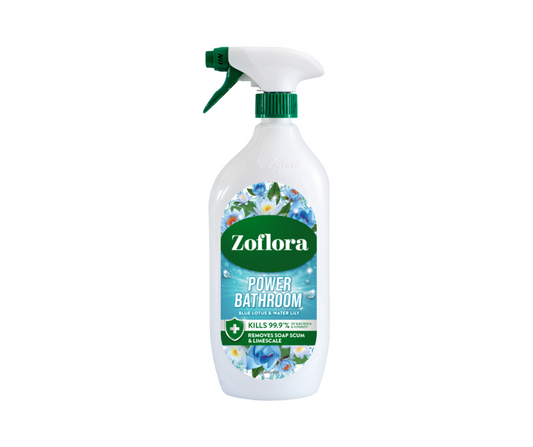 Zoflora Blue Lotus & Water Lily Power Bathroom Cleaner Foam 800ml