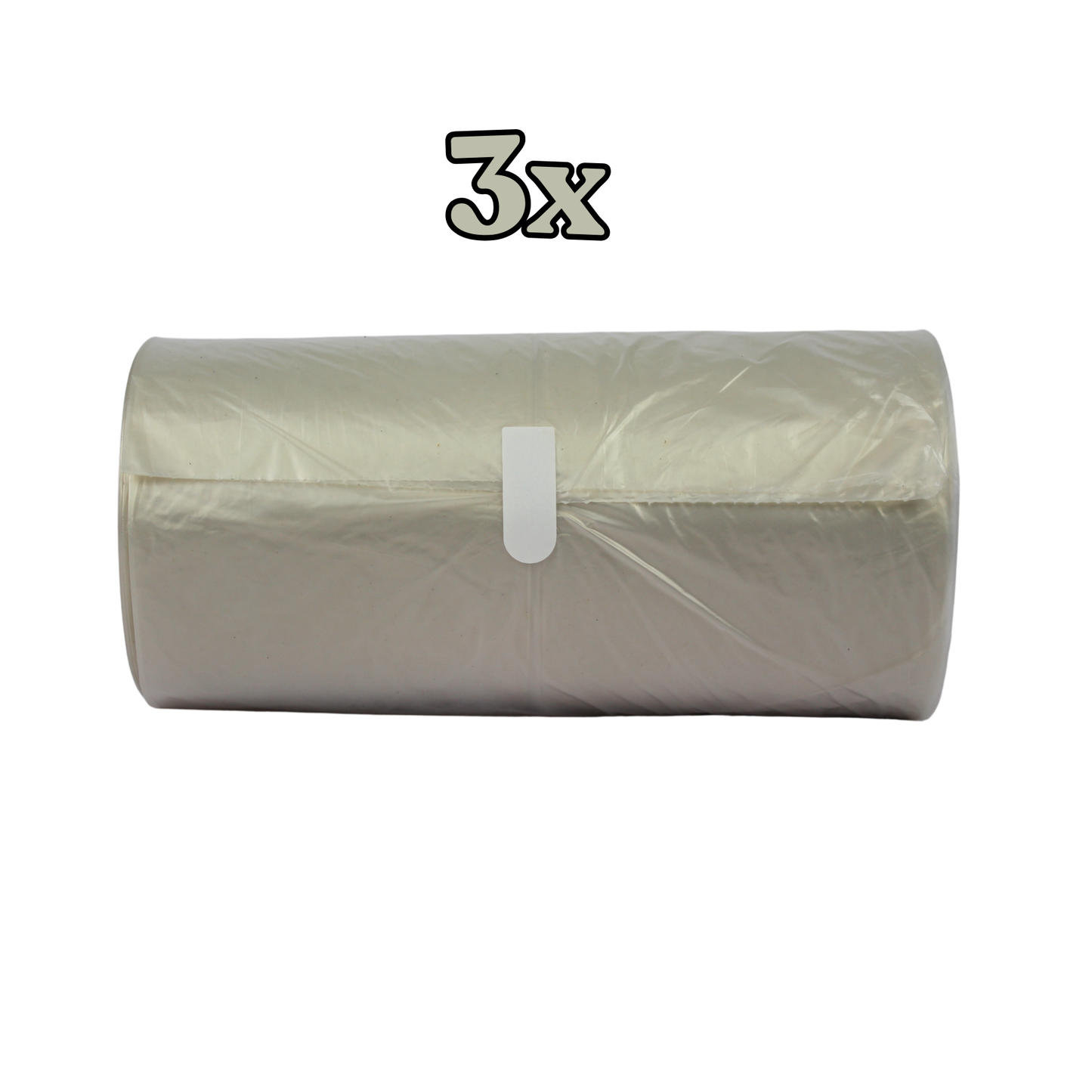 Clear Refuse Sacks on a Roll (460x686x940mm) - Household Waste Bags Sale
