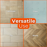 MACROMAX FASTER SPIN MOP AND BUCKET SET + MULTI MOP REFILL| 360° Microfiber Mop | Easy Install & Spin Drying