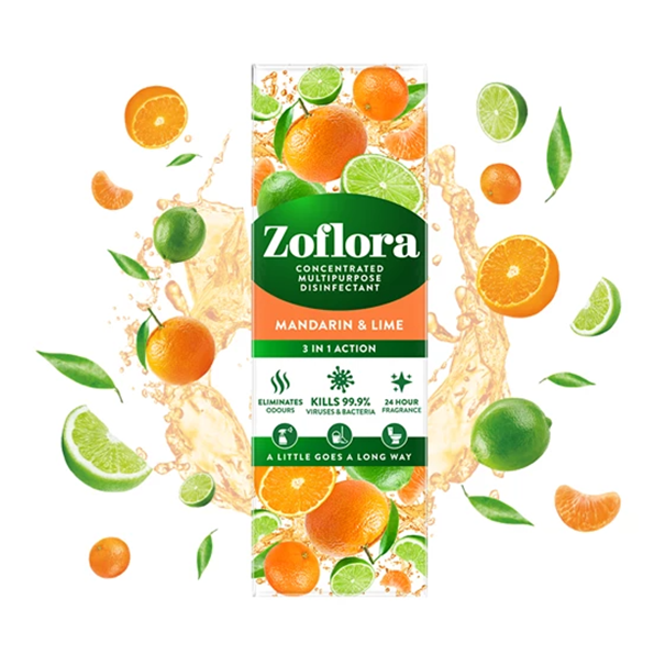 Zoflora Mandarin and Lime Concentrate - 250ml