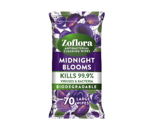 Zoflora Wipes Midnight Blooms