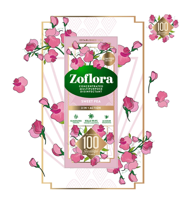 Zoflora Sweet Pea Concentrate - 500ml