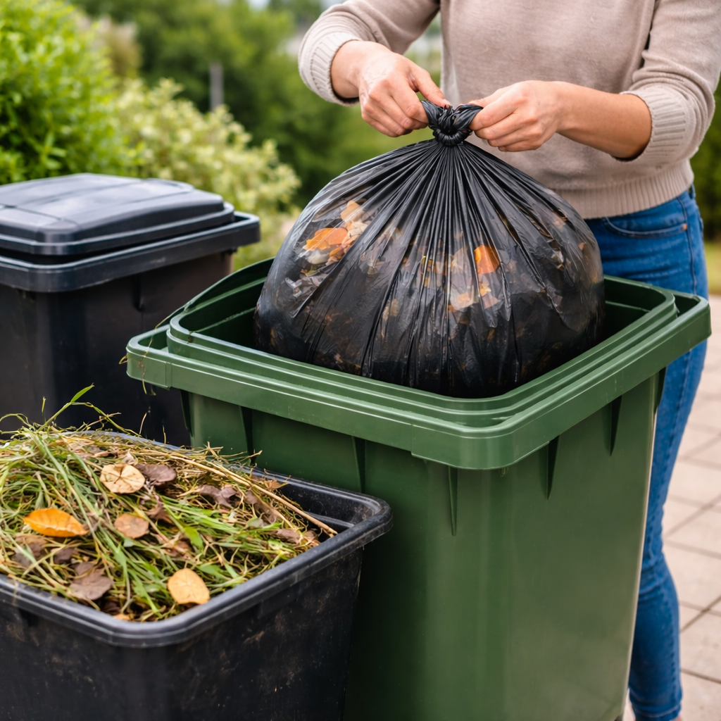 Heavy Duty Refuse Sacks 100L – Extra Strong Recycled Bin Bags 10 Roll