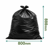 Eco 360 Heavy Duty Refuse Sacks 50L Black – 30 Roll
