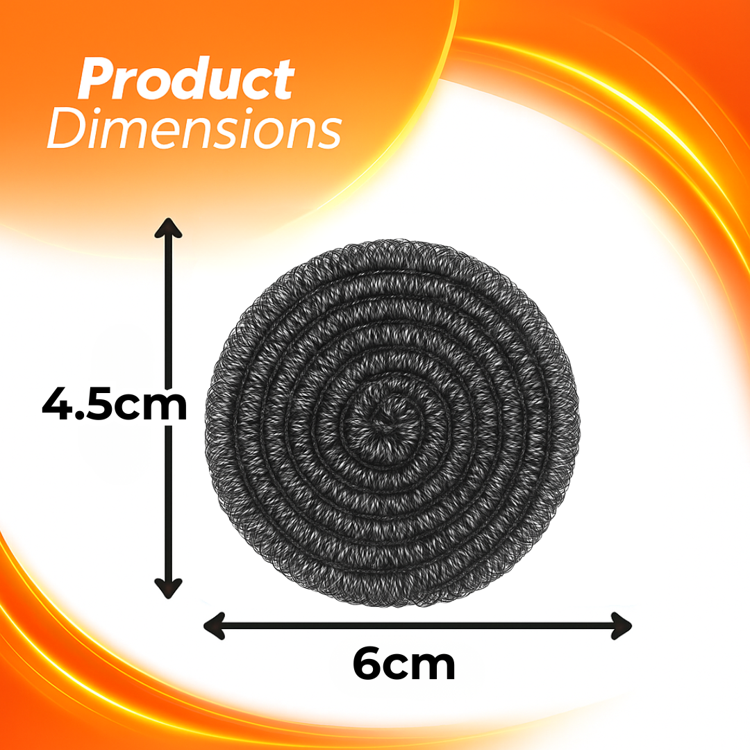Stainless Steel Scourer Pads – 3-Pack Non-Scratch, Durable Kitchen Cleaning Pads