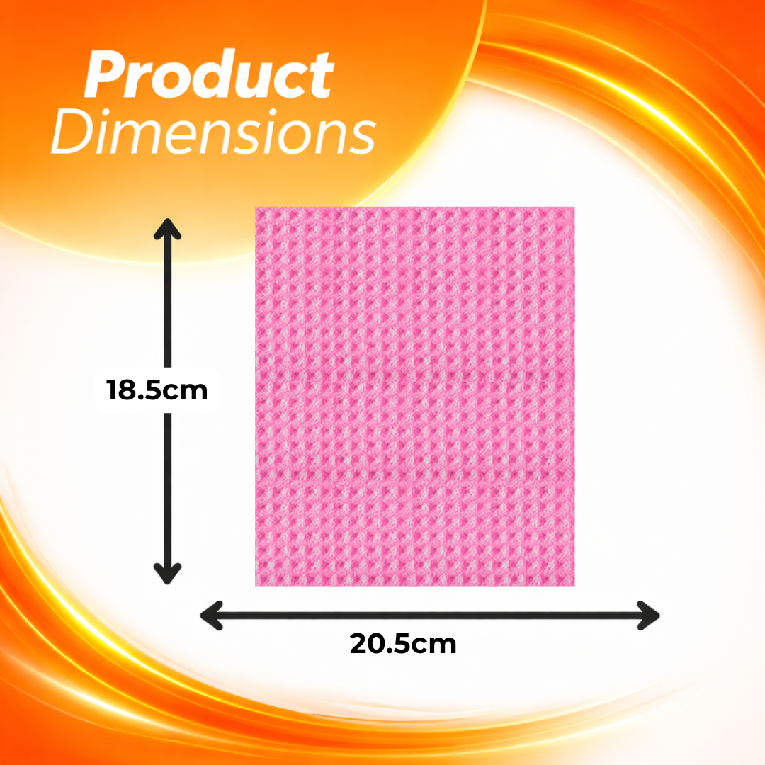 MACROMAX ULTRA SPONGE CLOTH (3 Pack) |Super Absorbent, Instant-Drying Cleaning Cloths