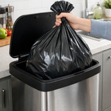 Eco 360 Heavy Duty Refuse Sacks 100L – 20 Bags on Roll, 98% Recycled, Leak Resistant Bin Bags