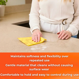 MACROMAX ECONOMIC CLEANING CLOTH (9 Pack) | Super Absorbent & Lint-Free