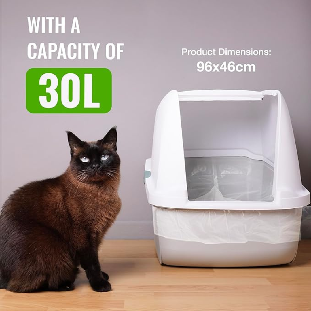 10 x 100% RECYCLED ECO CAT LITTER LINERS