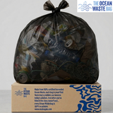 Ocean Waste Sacks 200 Pack 32mu 457 x 736 x 965mm Flat Pack Bags 90L