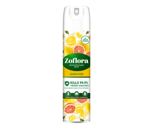Zoflora Lemon Zing Disinfectant Mist Spray 300ml