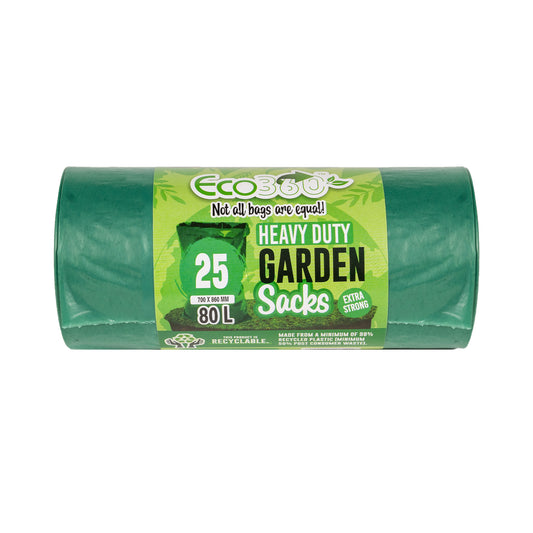 25 x ECO GARDEN SACKS 80L