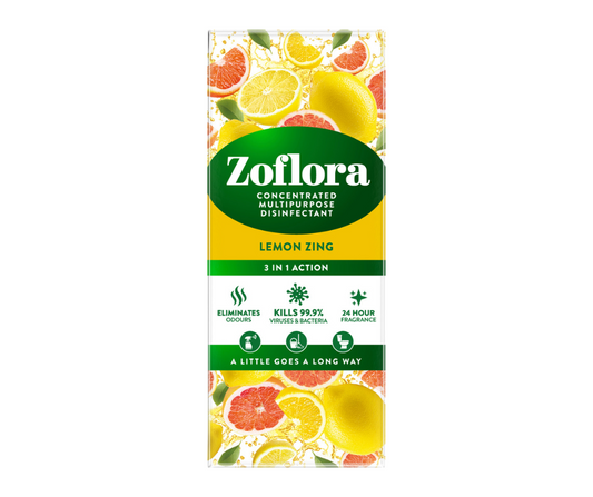 Zoflora Lemon Zing – 500ml