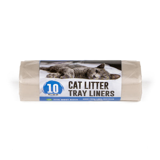 10 x 100% RECYCLED ECO CAT LITTER LINERS