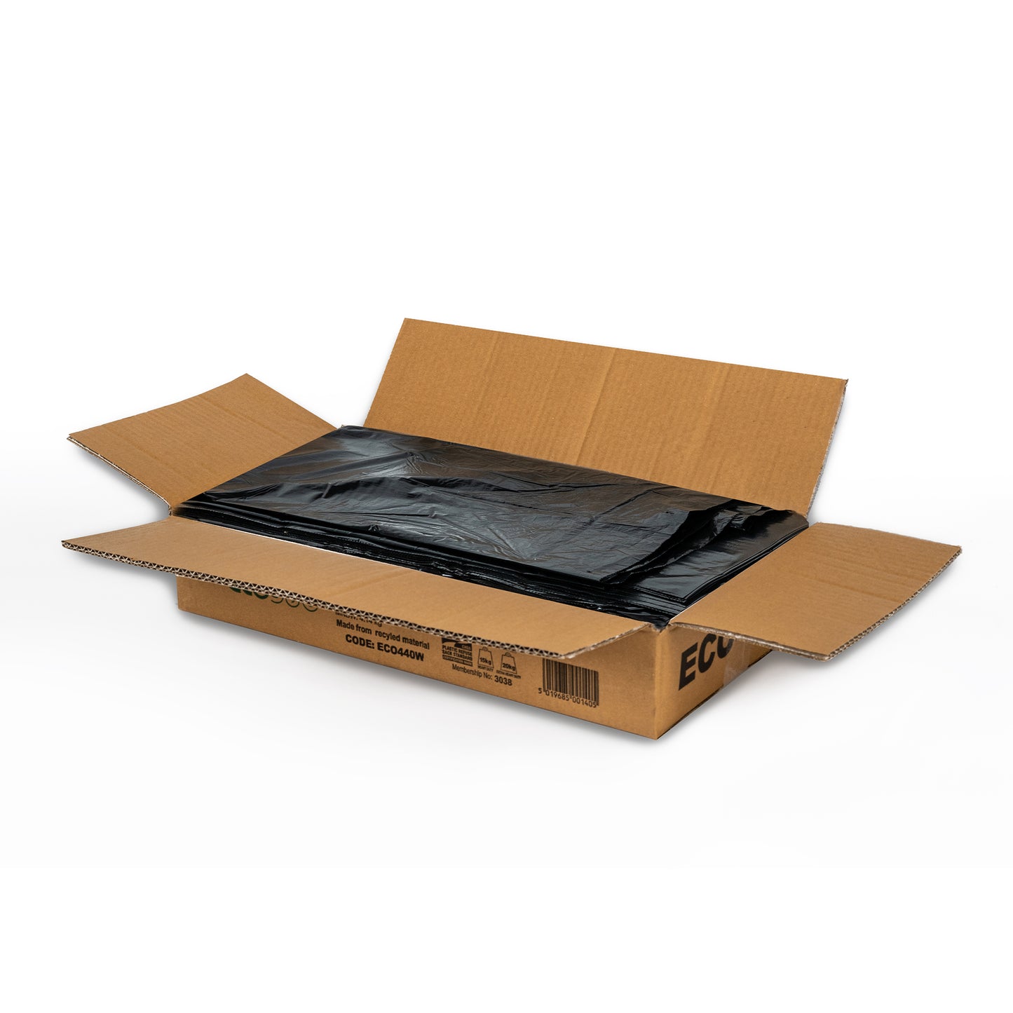 ECO300B Light Duty Bin bags 5kg 18x29x38"