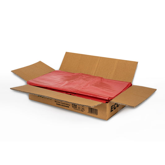 ECO440R Red Medium Duty Refuse Sacks (200pk) 18x29x38"