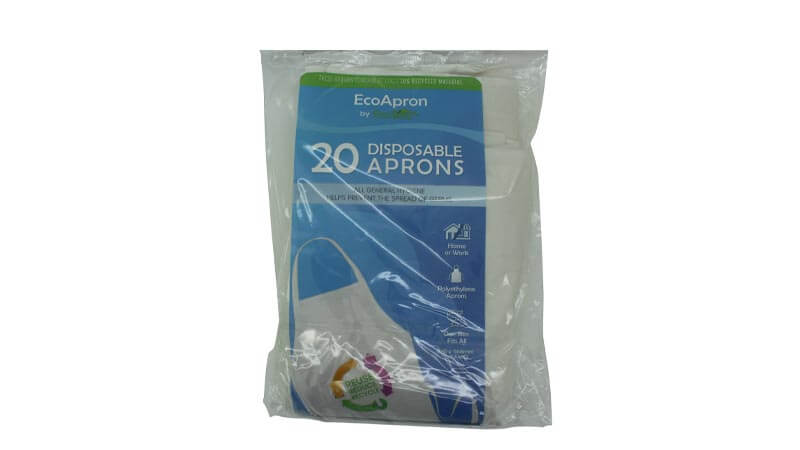 100 x Polythene Aprons 19mu Disposable