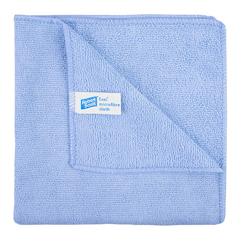 Blue Microfibre Cloth 40x40cm (10 pack)