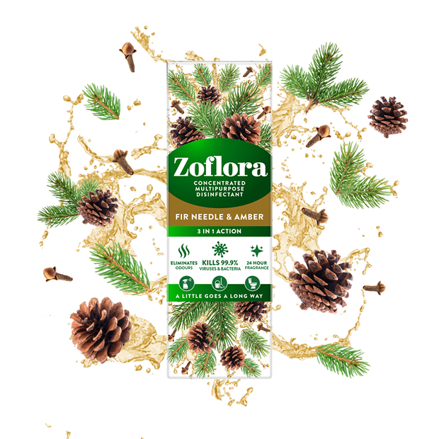 Zoflora Fir Needle and Amber - 250ml