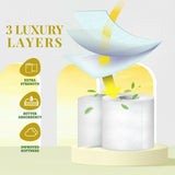 Luxury Toilet Roll 45 Rolls Shea Butter Fragranced